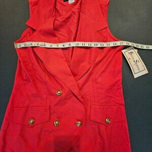 Barrie Stephens Red Blouse